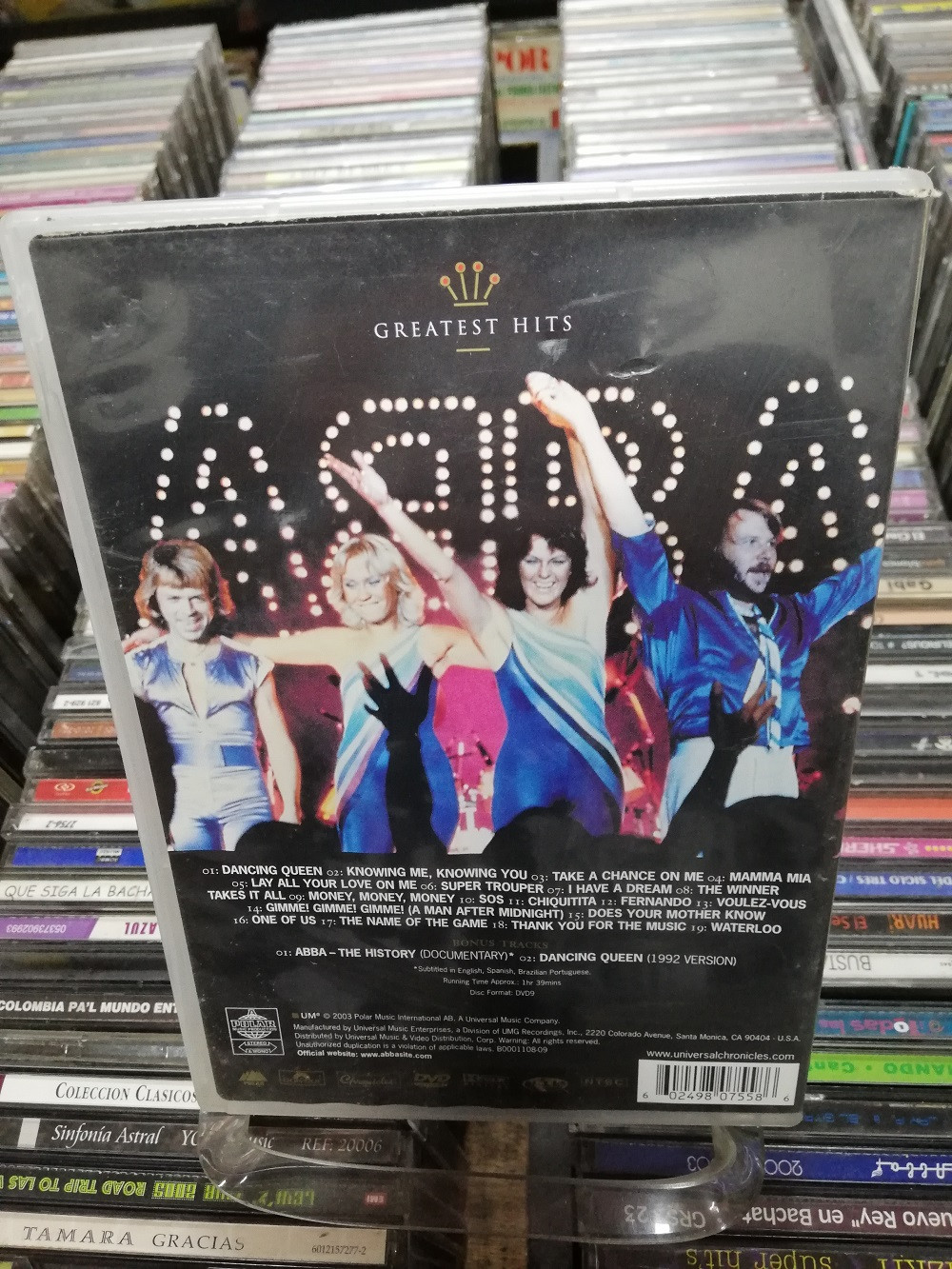 Imagen DVD ABBA - GOLD 2