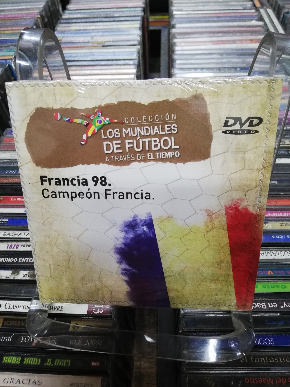 Imagen DVD NUEVO FRANCIA 98 - COLECCIÓN LOS MUNDIALES DE FUTBOL