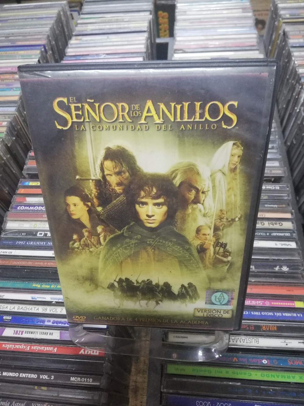 Imagen DVD PELICULA SEÑOR DE LOS ANILLOS - LA COMUNIDAD DEL ANILLO 1