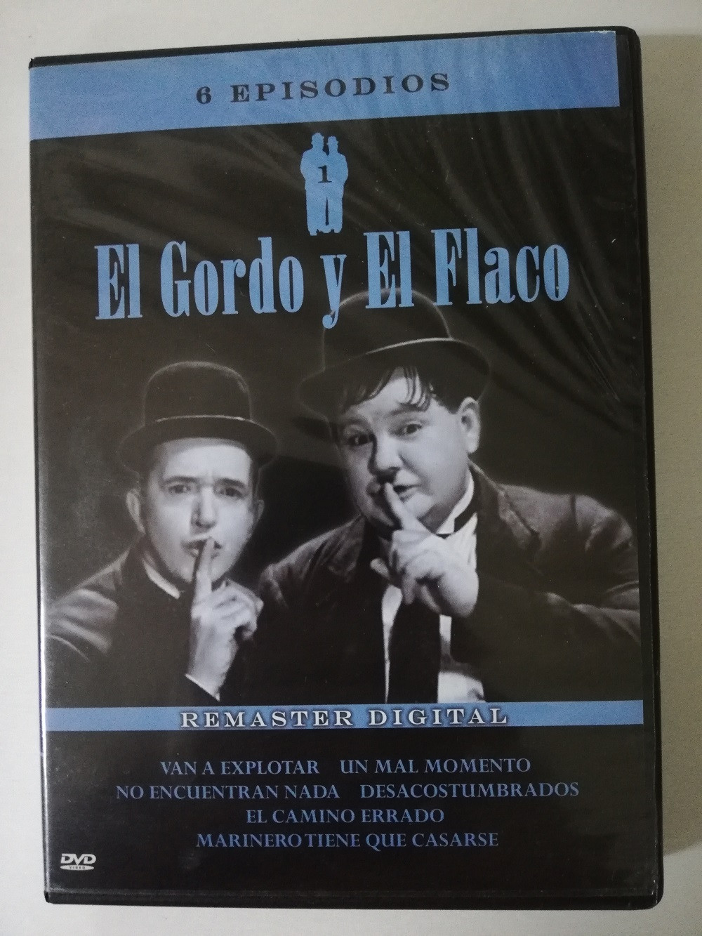 Imagen DVD X 2 EL GORDO Y EL FLACO - 6 EPISODIOS 1