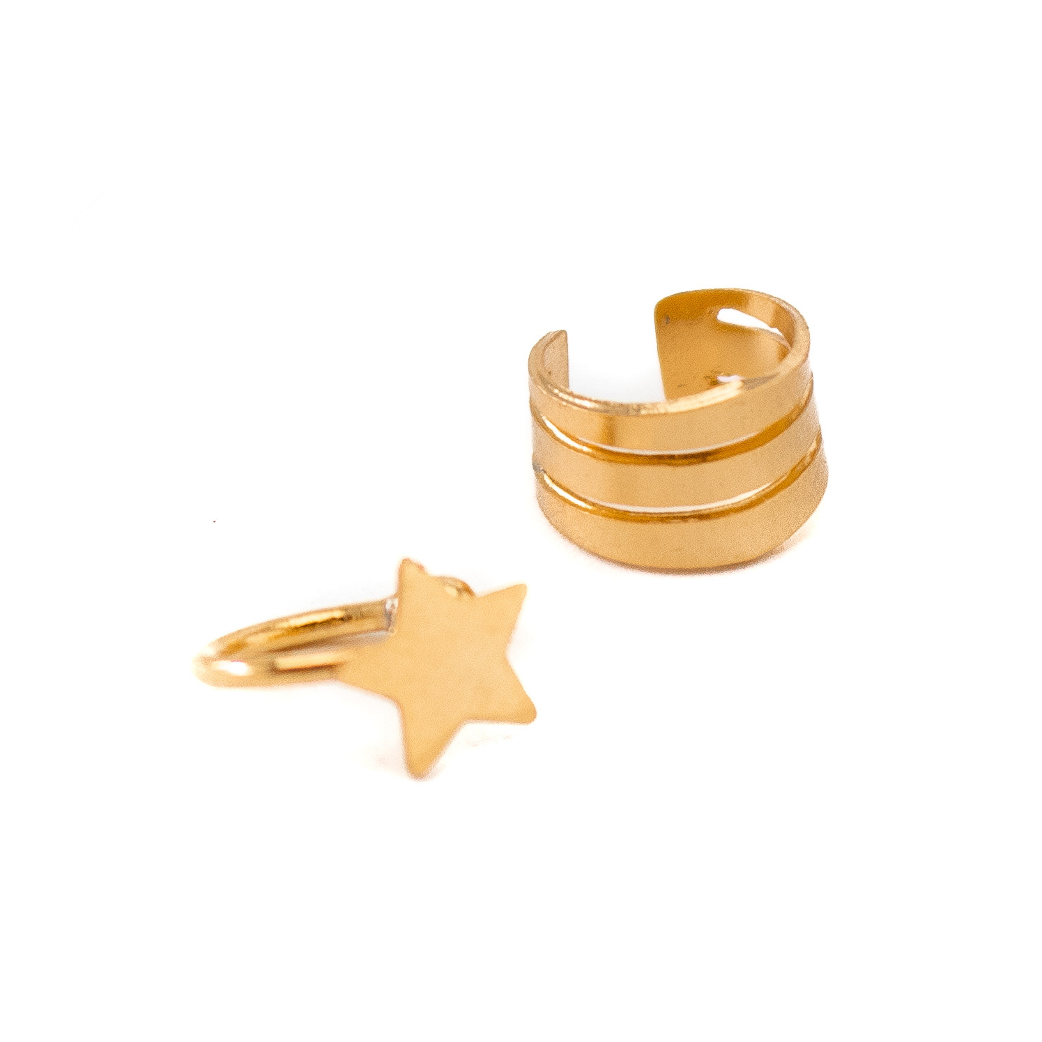 Imagen EARCUFF PACK* 2 STAR AND STRIPES