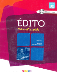 Imagen EDITO 2 NIVEAU B2-CAHIER+CD MP3