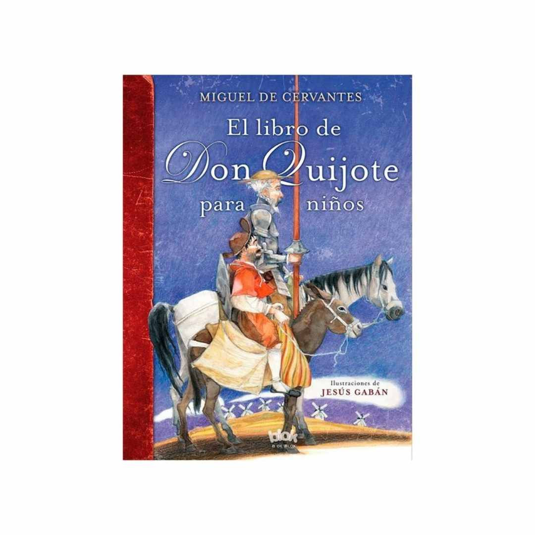 Imagen El Libro de don Quijote para niños.