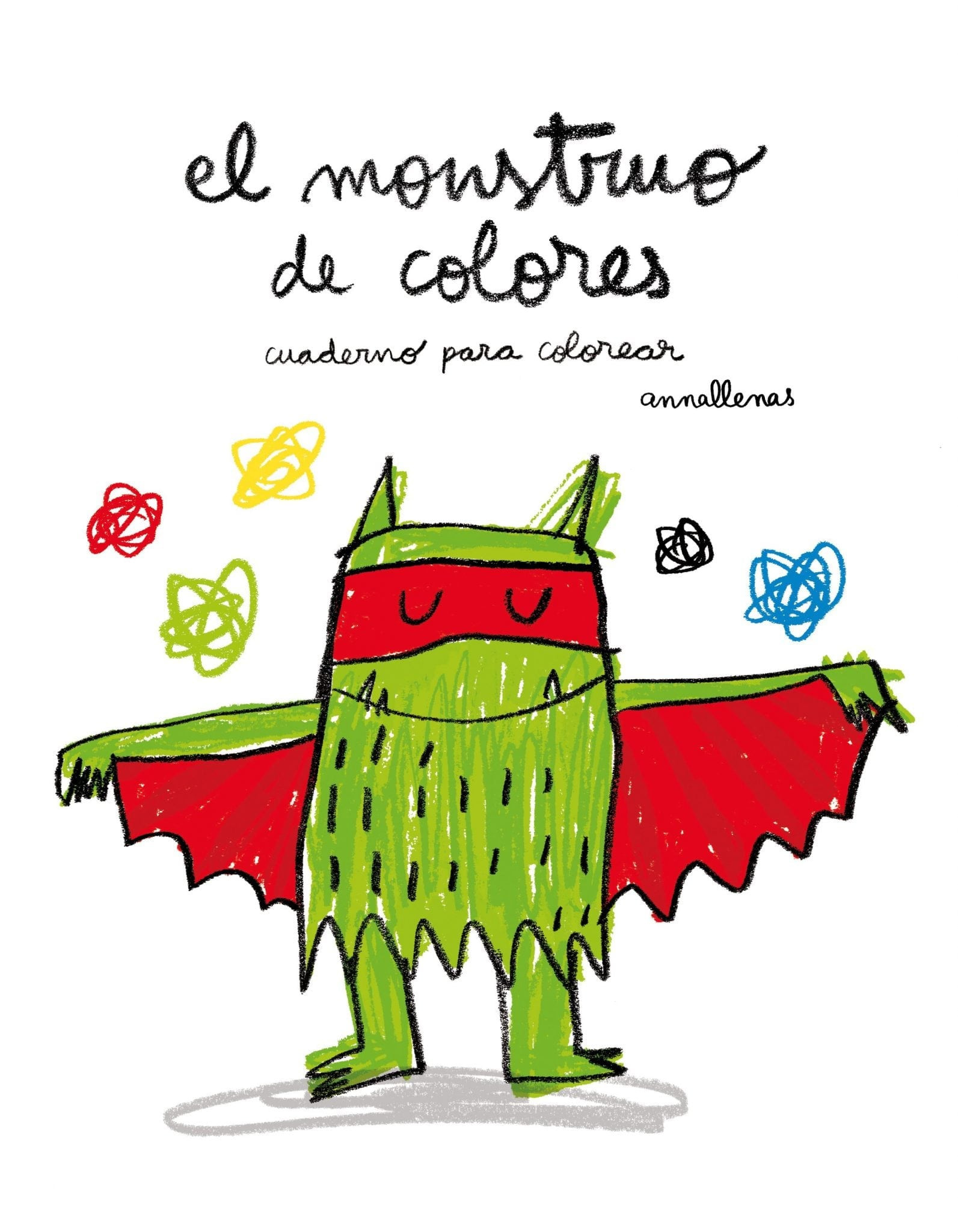 Imagen El monstruo de Colores. Cuaderno para colorear/ Anna Llenas