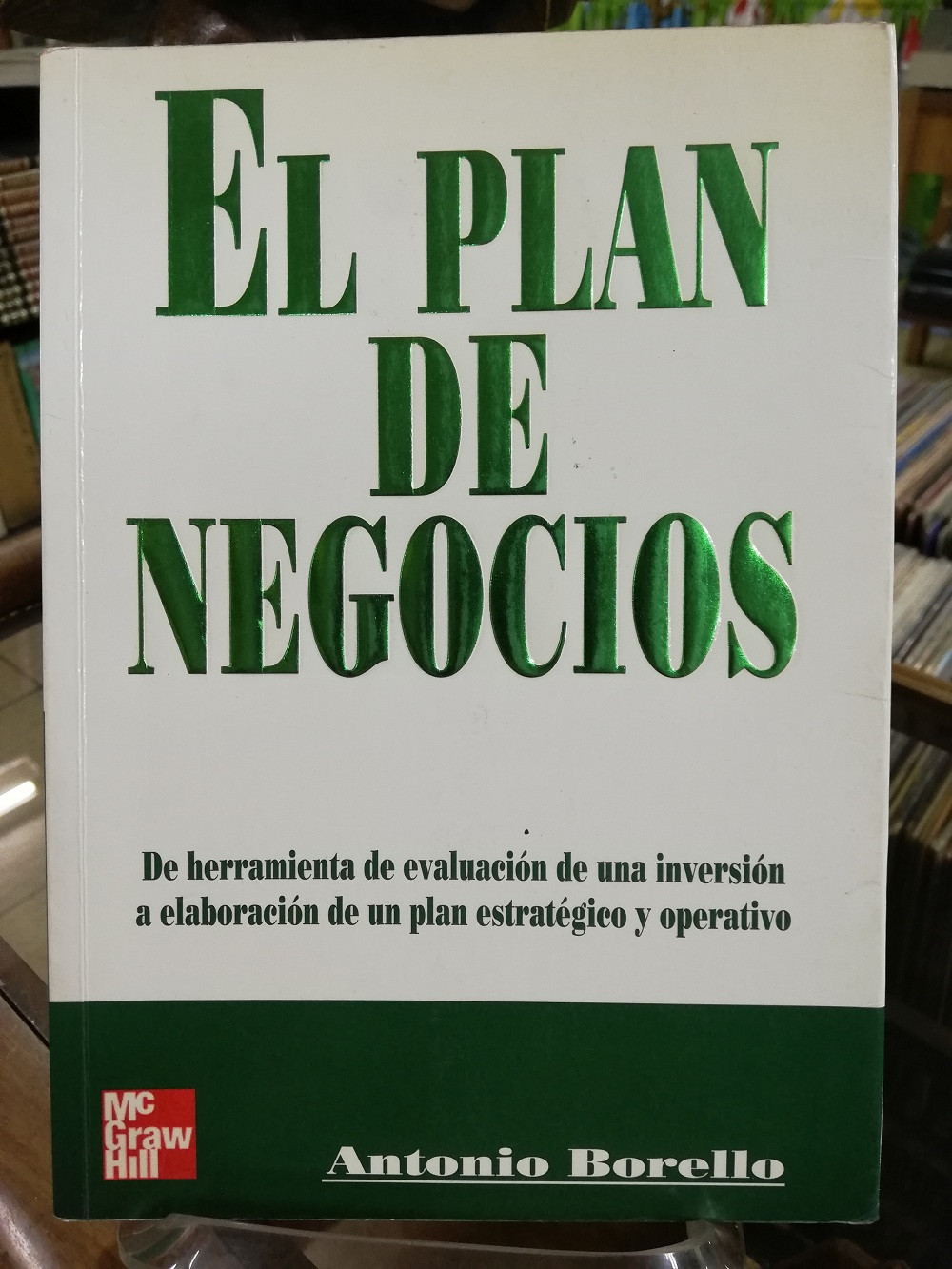 Imagen EL PLAN DE NEGOCIOS - ANTONIO BORELLO 1