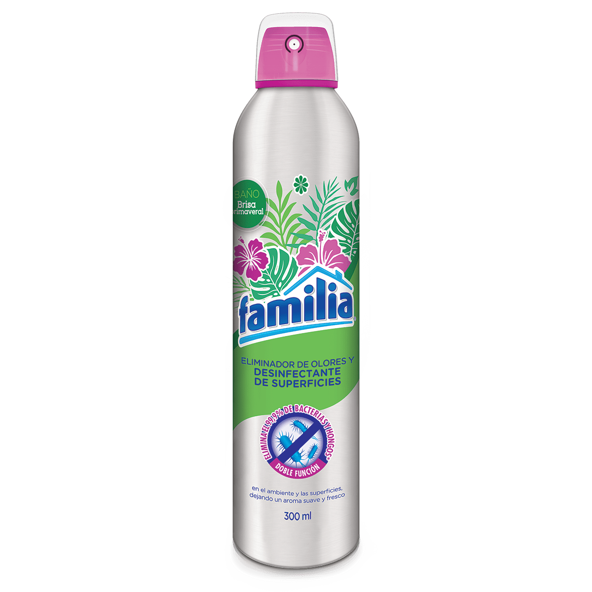 Imagen Eliminador de olores Familia baño brisa x 300 ml  1
