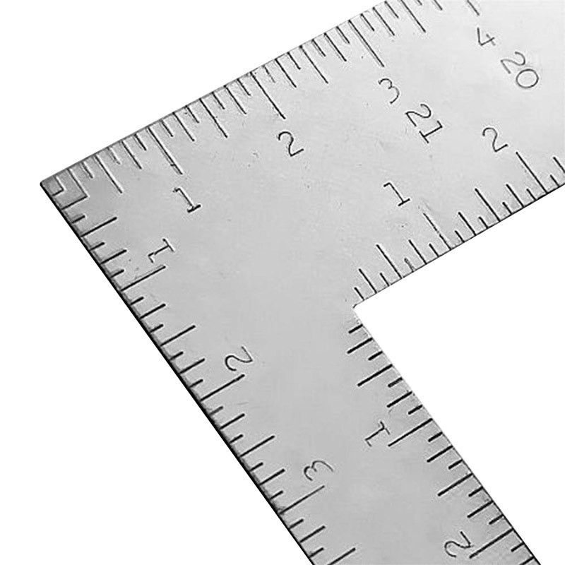Imagen Escuadra de carpintero de acero en métrica/pulgadas 24 X 16" 45-600 Stanley 2