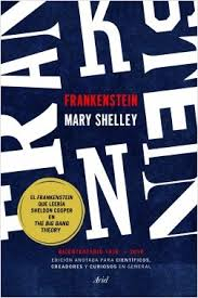 Imagen Frankenstein. Mary Shelley