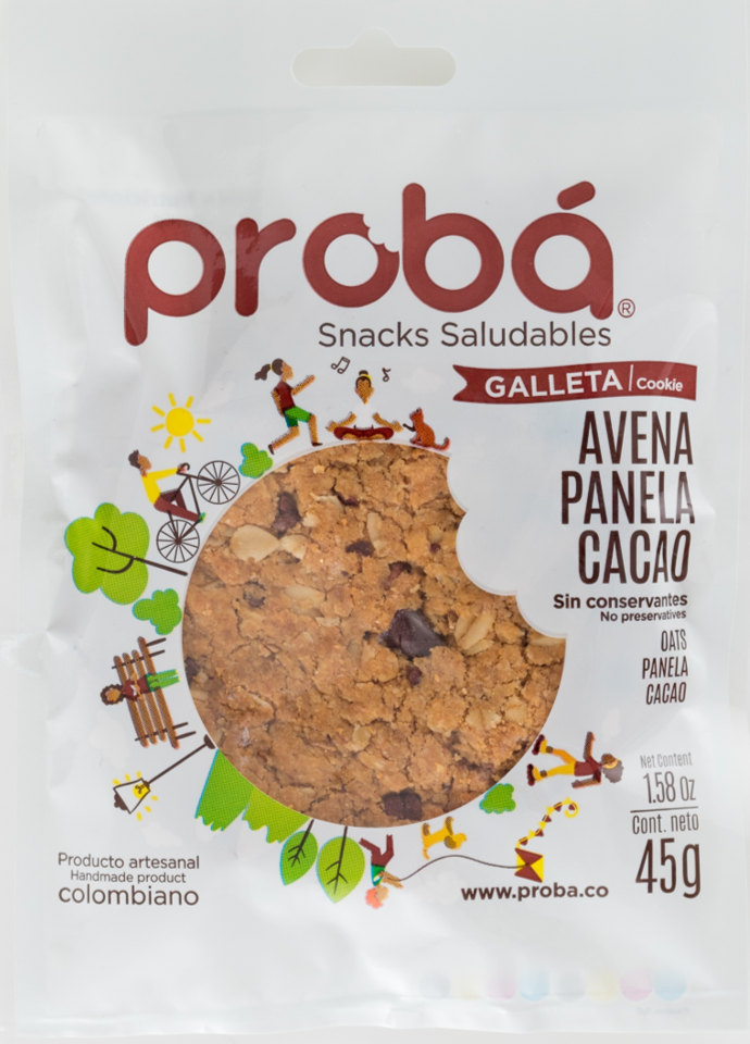 Imagen Galleta De Avena Panela Y Cacao 1