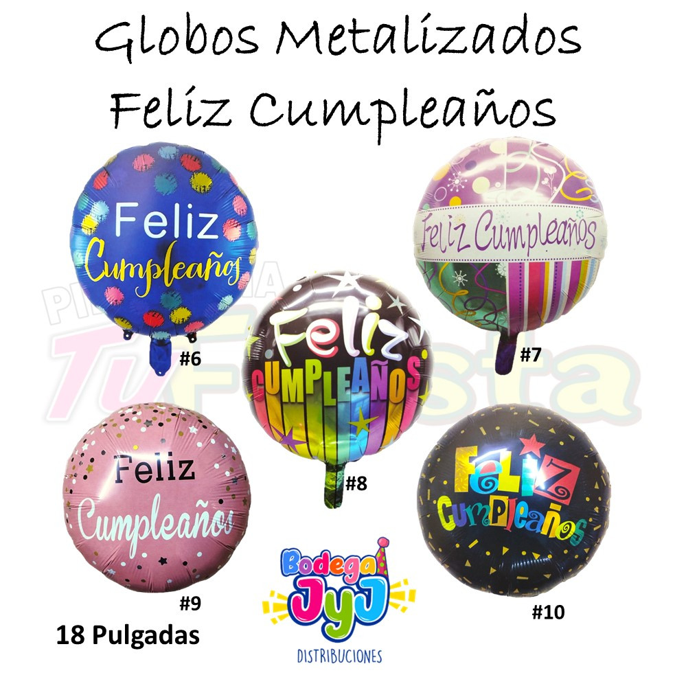 Imagen Globo Metalizado Feliz Cumpleaños 18" 2