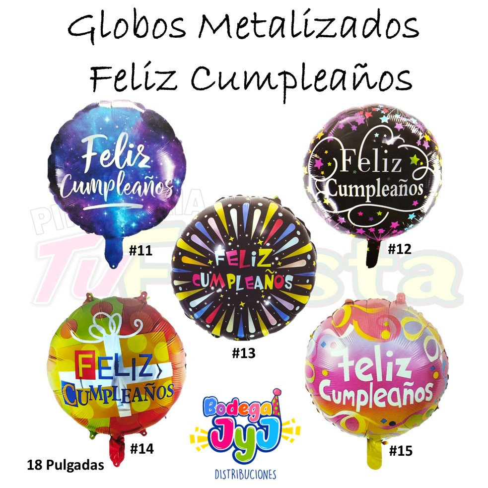 Imagen Globo Metalizado Feliz Cumpleaños 18" 3
