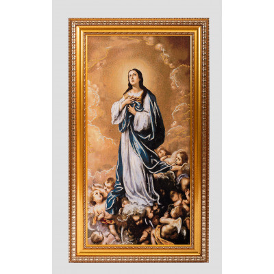ImagenGobelino De la Inmaculada Concepción De 90 x 50 Cm 