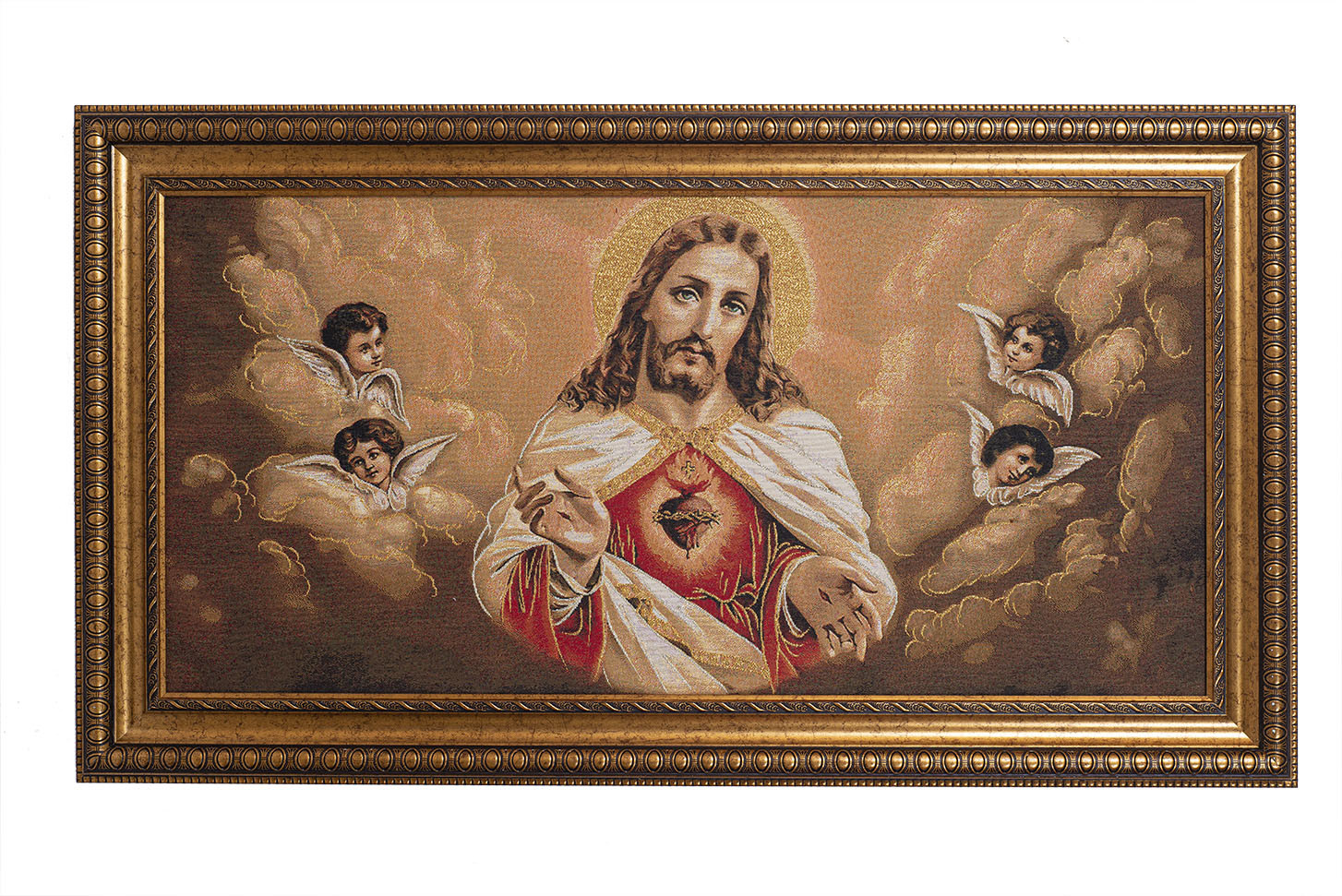 Imagen Gobelino del Sagrado Corazón De 90 X 50 cm 1