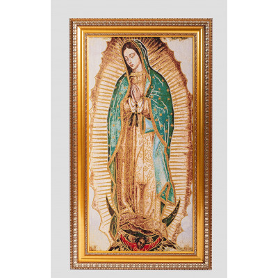 ImagenGobelino Virgen De Guadalupe De 90 x 50 cm