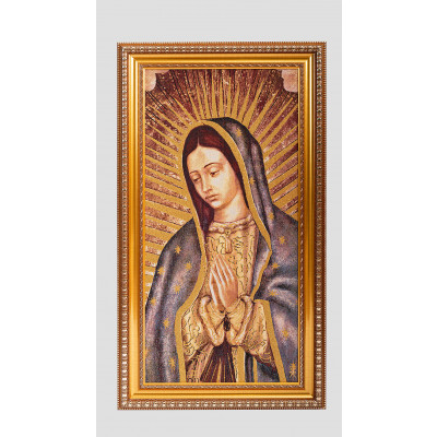 ImagenGobelino Virgen De Guadalupe De 90 x 50 cm