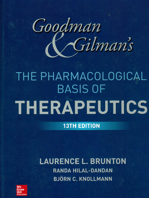 Imagen Goodman & gilman's pharmacological basis 1