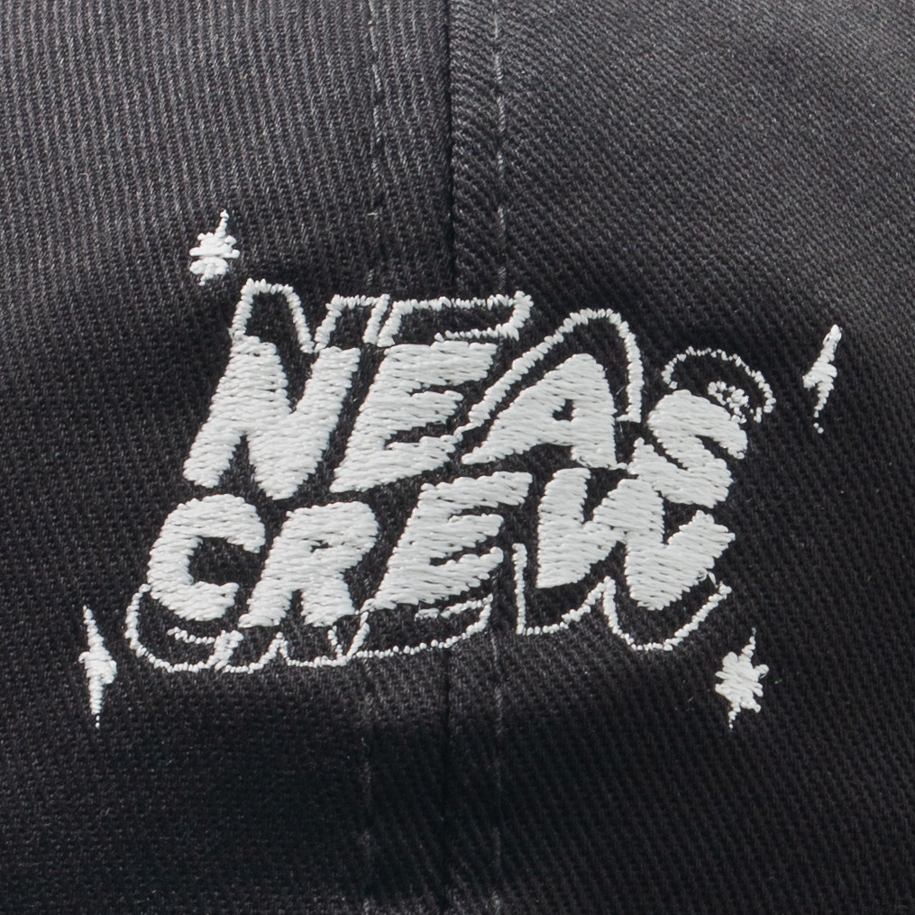 Imagen Gorra Dad Hat Negra Neas Crew  2