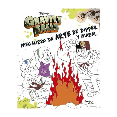 ImagenGravity Falls. Megalibro de arte de Dipper y Mabel