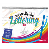 LIBRO APRENDIENDO LETTERING ARTISAN – Pídelo del centro