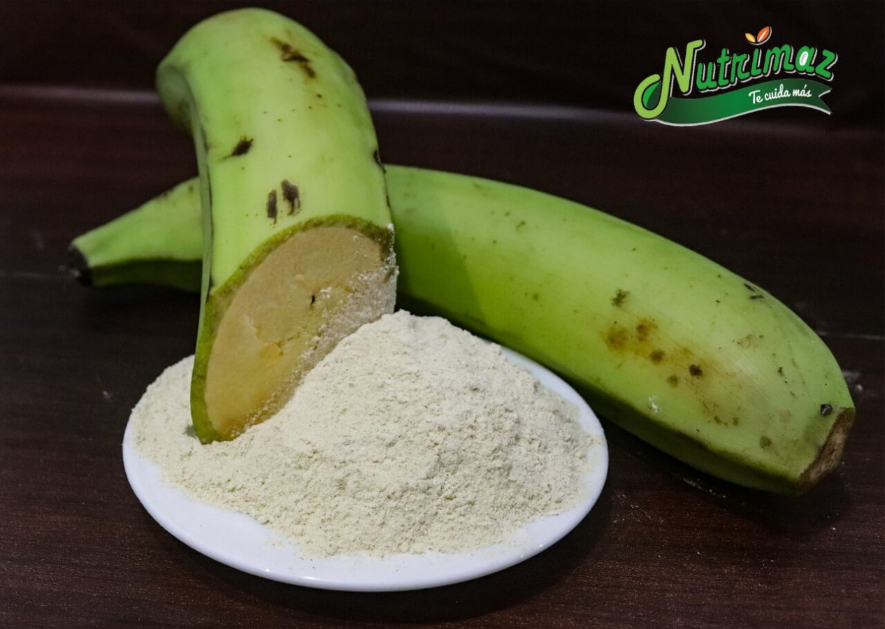 ImagenHarina de plátano Nutrimaz 100% natural 500 g