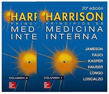 Imagen Harrison principios de medicina interna volumen 1 y 2