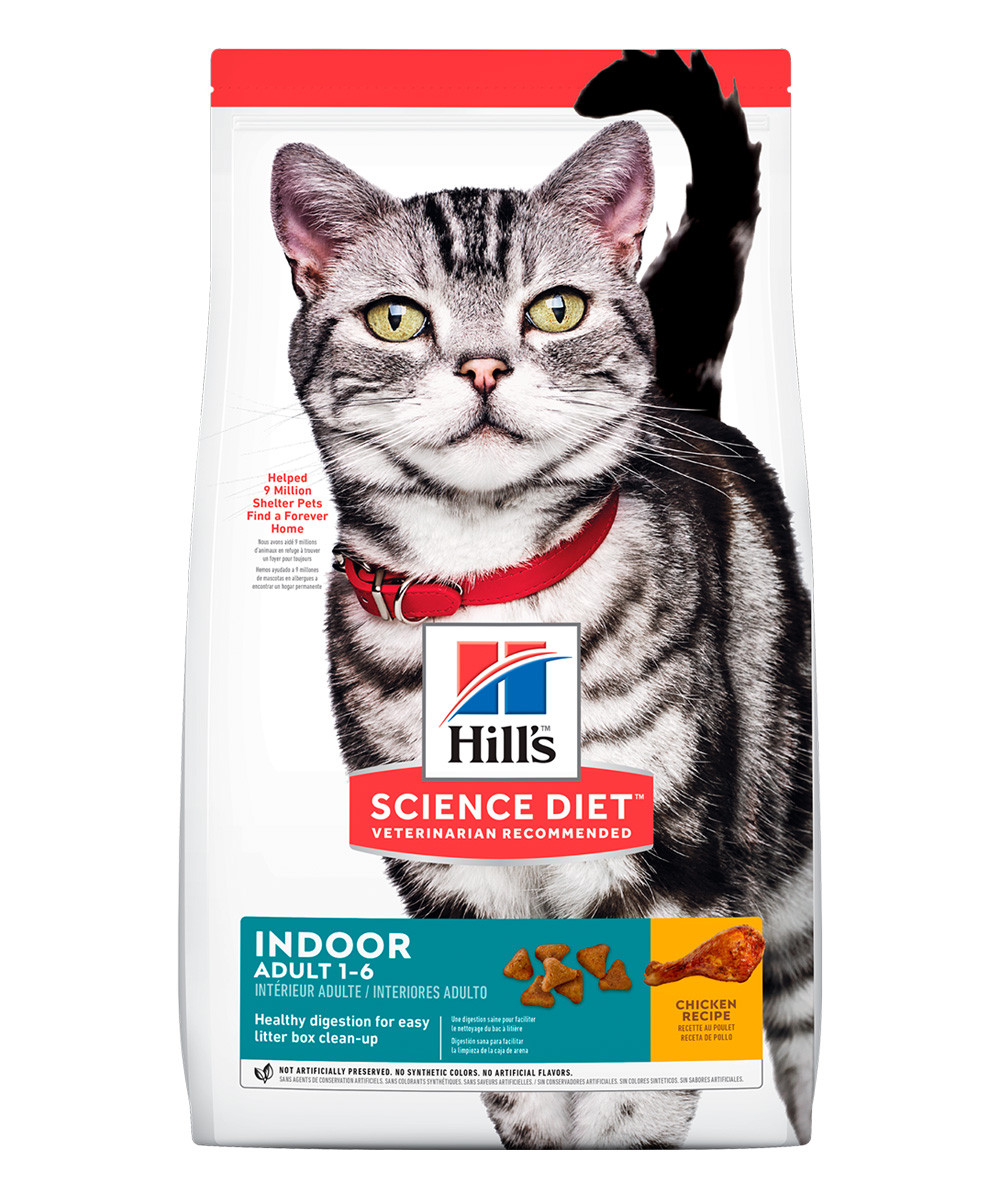 Imagen Hill's Science Diet Adult Indoor, alimento para gatos adultos de interiores 1.6 kg. 1