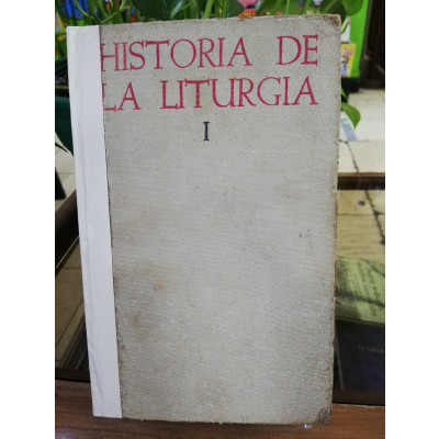 ImagenHISTORIA DE LA LITURGIA - MARIO RIGHETTI