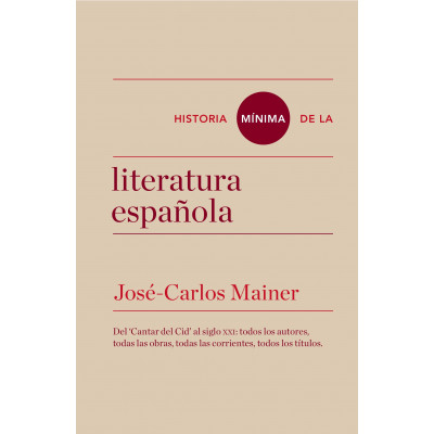 ImagenHistoria mínima de la literatura española/ José - Carlos Mainer