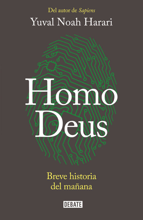Imagen Homo Deus. Yuval Noah Harari