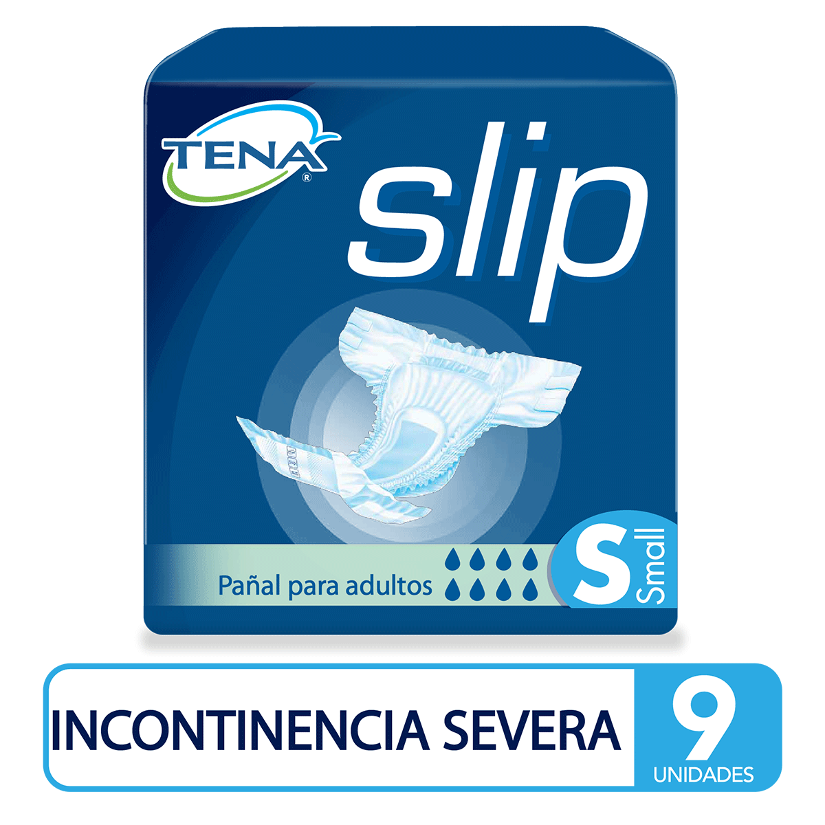 Imagen Inactiva Pañal TENA Slip S x 9 Und