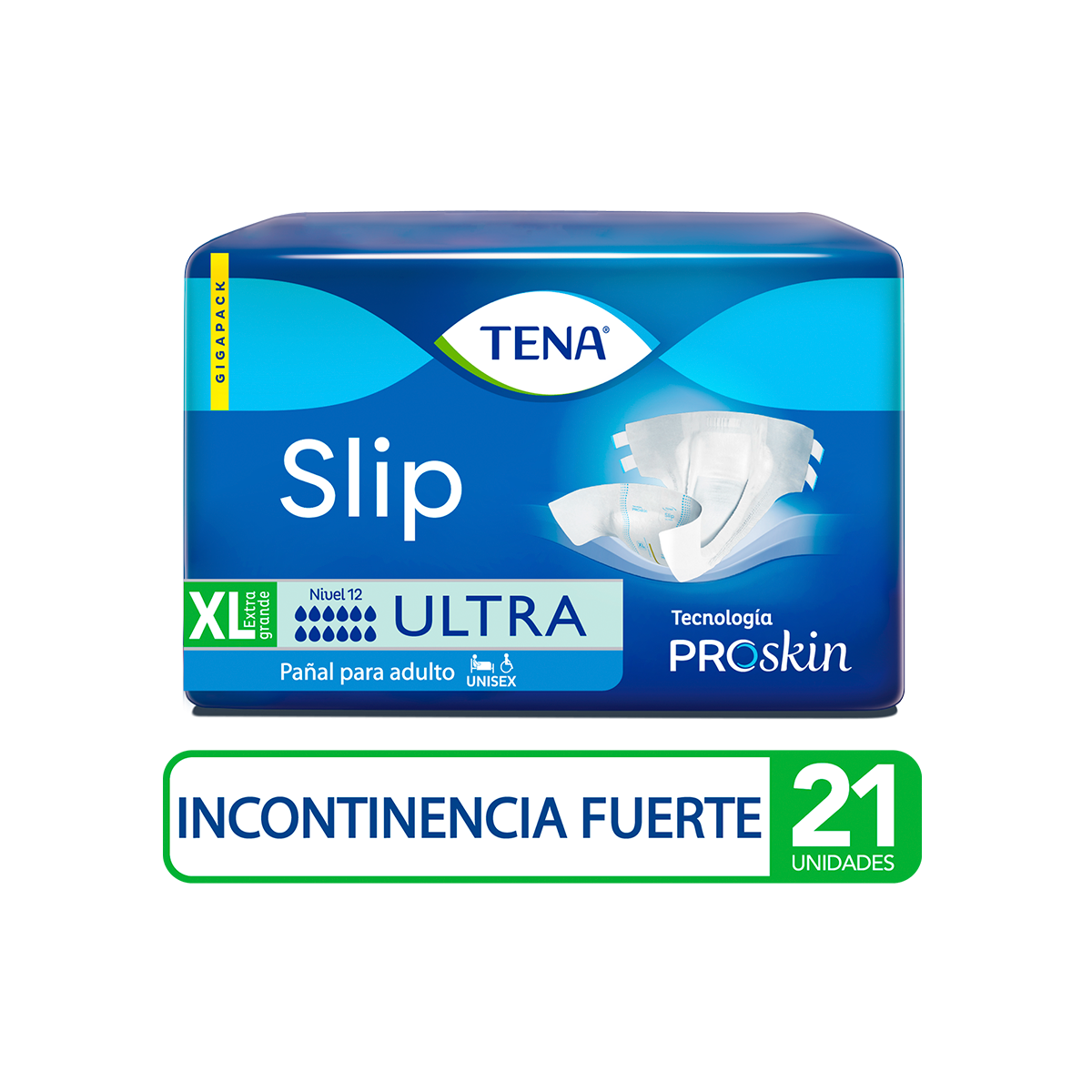 Imagen Inactiva Pañal TENA Slip Ultra XL x 21 Und