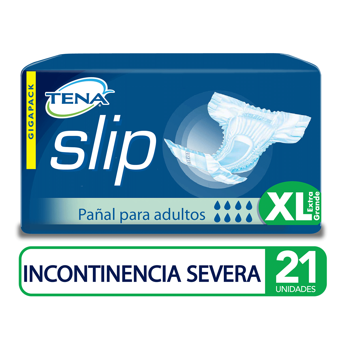 Imagen Inactiva Pañal TENA Slip XL x 21 Und