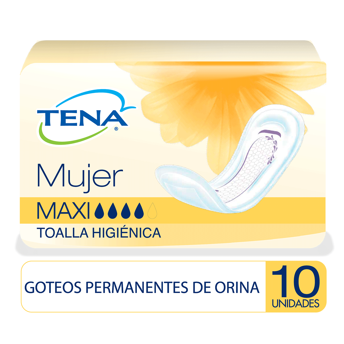 Imagen Inactiva Toalla Higiénica TENA Mujer Maxi x 10 Und