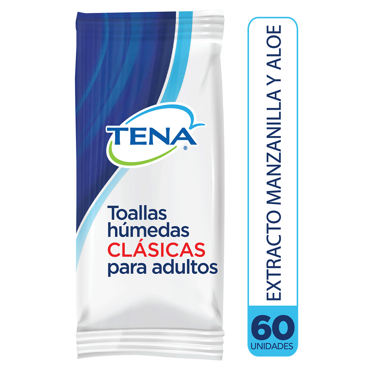 Imagen Inactiva Toallas Húmedas Clásicas TENA x 60 Und