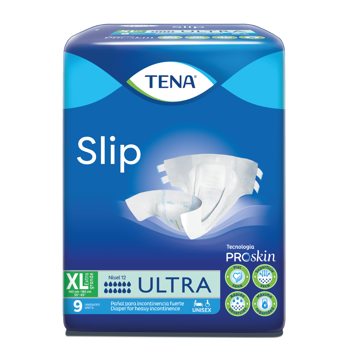 Imagen Inactivo Pañal TENA Slip Ultra XL x 9 Und 3