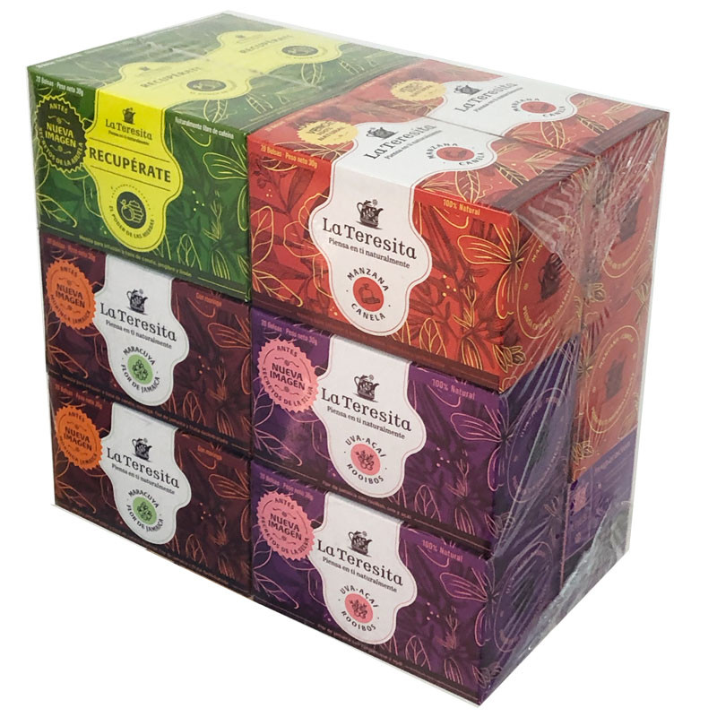 Imagen Infusiones Frutales Surtidas: Pack x 12 cajas de 20 sobres cada una 2