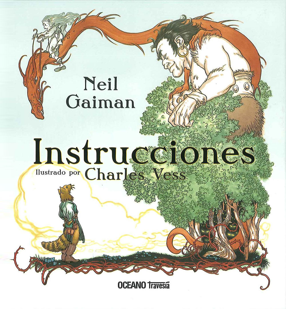 Imagen Instrucciones. Neil Gaiman
