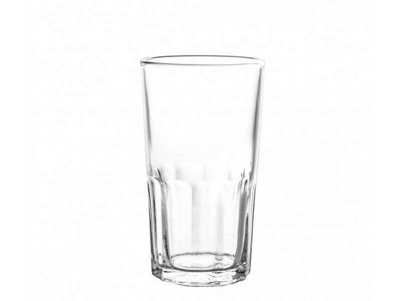 Vasos para beber – Vasos de vidrio modernos de 16 onzas – Juego de 6 vasos  elegantes de