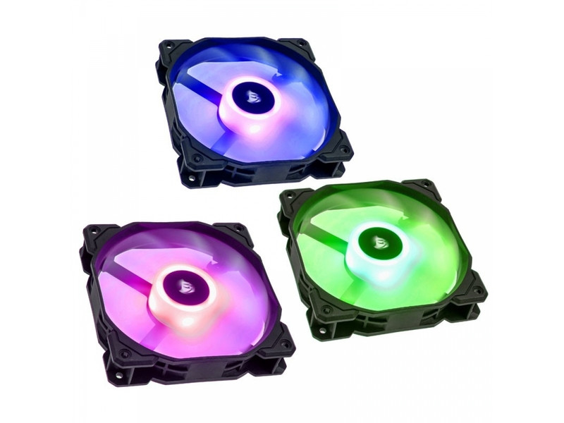 Fan Cooler 120mm RGB Para CPU Chasis Ventilador Pc