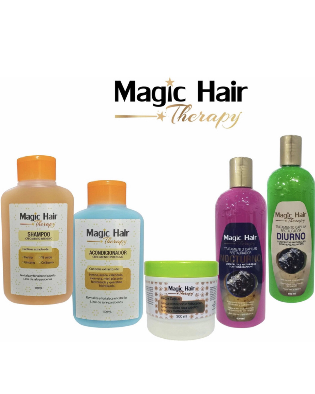 Imagen Kit Crecimiento Intensivo y Nutrición Magic Hair 1