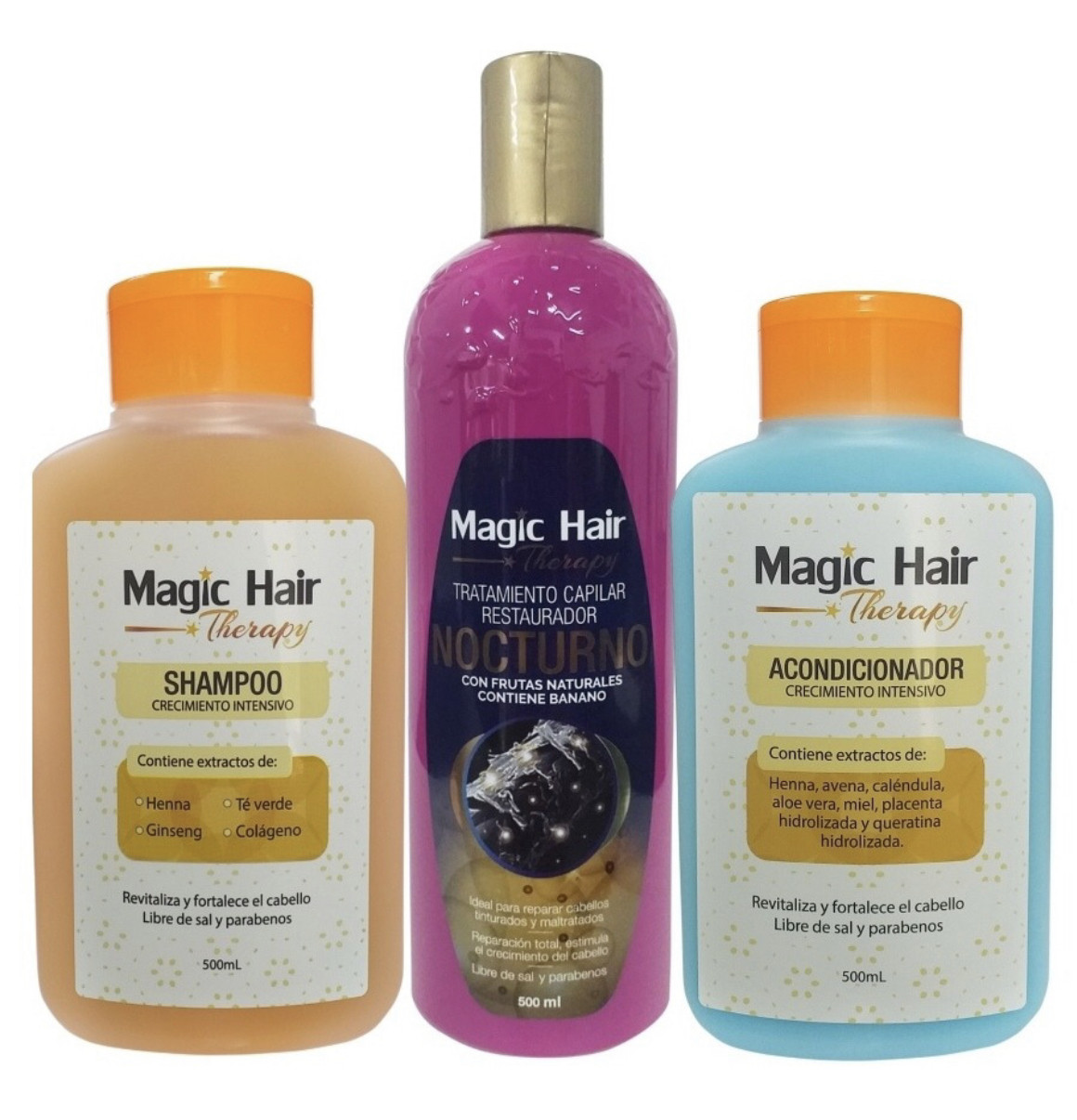 Imagen Kit Crecimiento Intensivo y Restauración Magic Hair