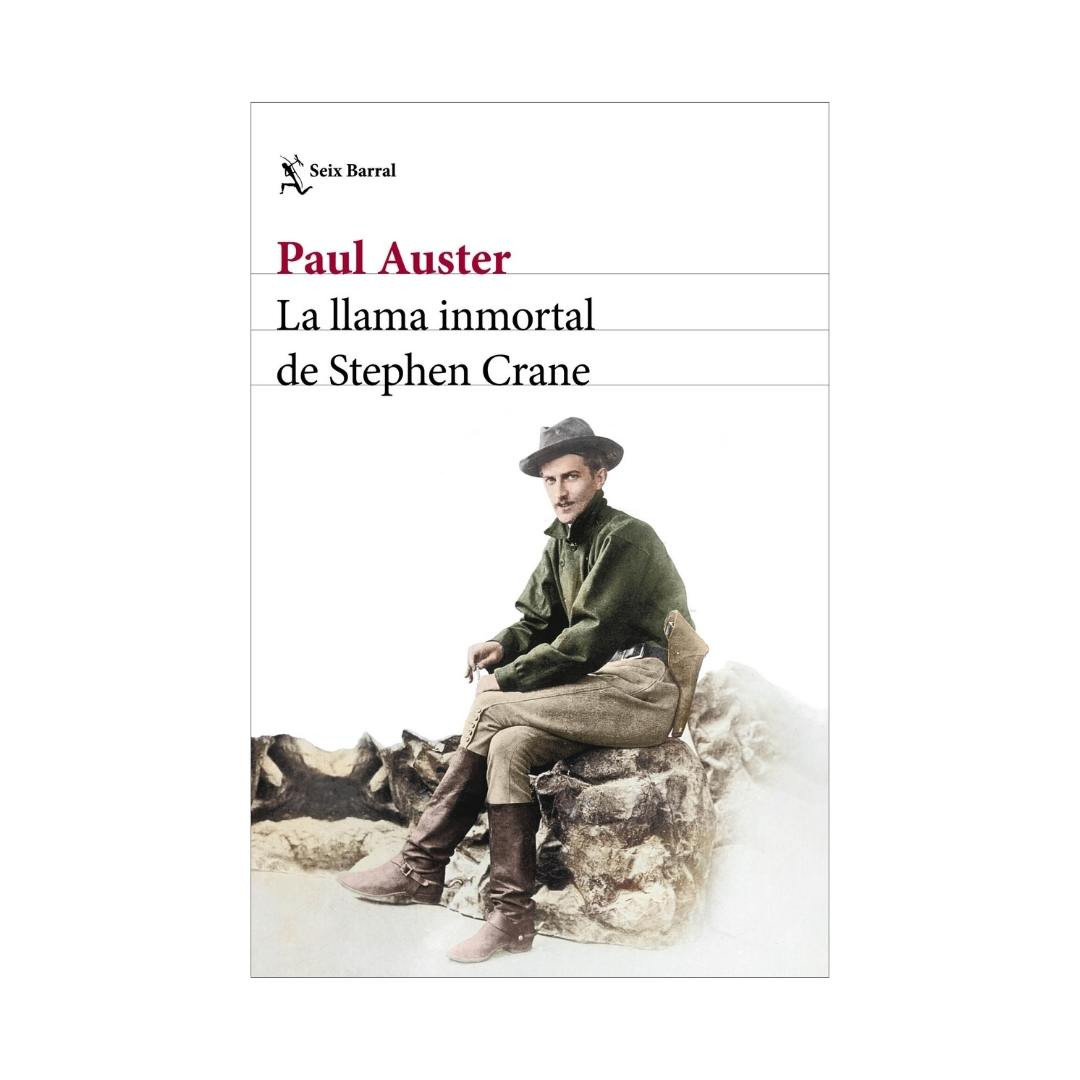 Imagen La Llama Inmortal De Stephen Crane. Paul Auster
