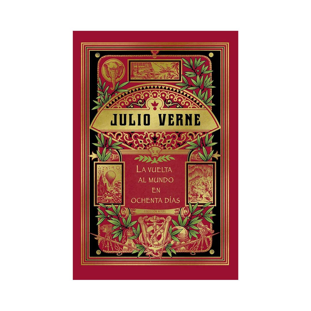 Imagen La Vuelta Al Mundo En 80 Días (HETZEL). Julio Verne 