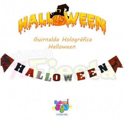 ImagenLetrero Banderín Halloween 