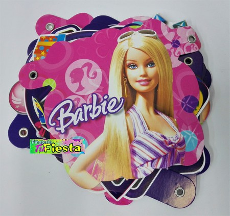 Imagen Letrero Feliz Cumpleaños Barbie