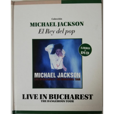 ImagenLIBRO + DVD MICHAEL JACKSON - LIVE IN BUCHAREST THE DANGEROUS TOUR