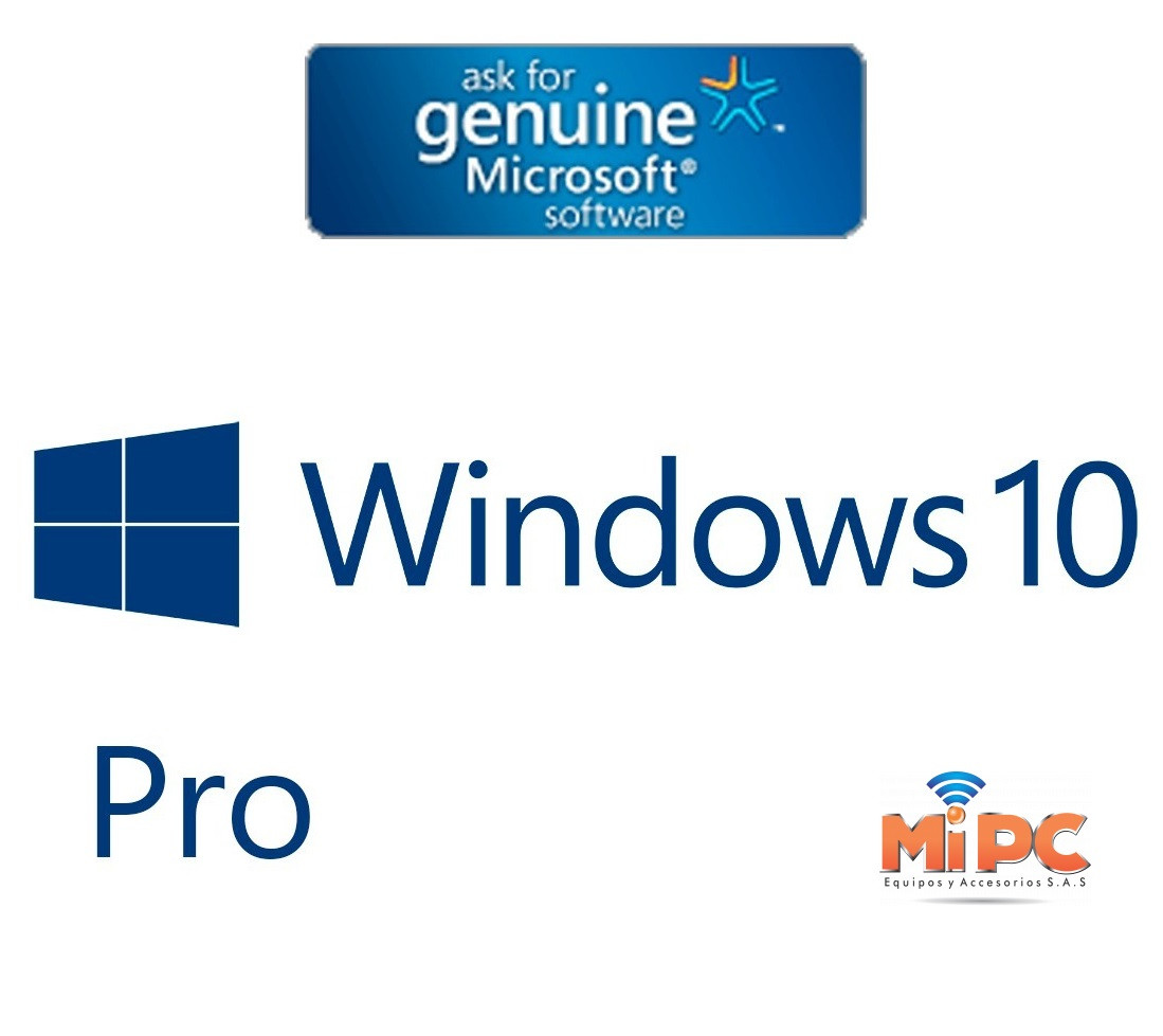 Imagen Licencia Microsoft Windows 10 Profesional - OEM - 64bit - Español - DVD 2