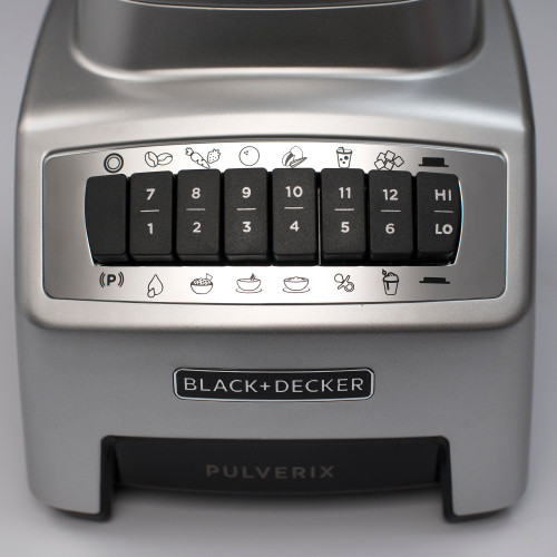 Imagen Licuadora Black+Decker Pulverix de 700 Watts con 6 Cuchillas y Jarra de Vidrio BL1140MS 5