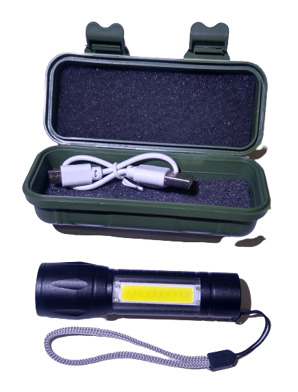 Lsnisni Mini LED Linterna 2 Piezas, Imán & COB, Pequeña Linterna USB  Recargable con Clip de Acero, Zoom, 3 Modos, Portátil y IPX5 Impermeable  para Camping, Senderismo y Reparación : : Bricolaje