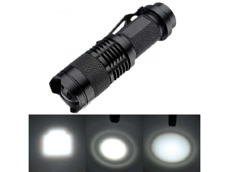 Mini linterna LED CREE de bolsillo / 1 paquete